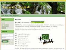 Tablet Screenshot of expertenglish.de